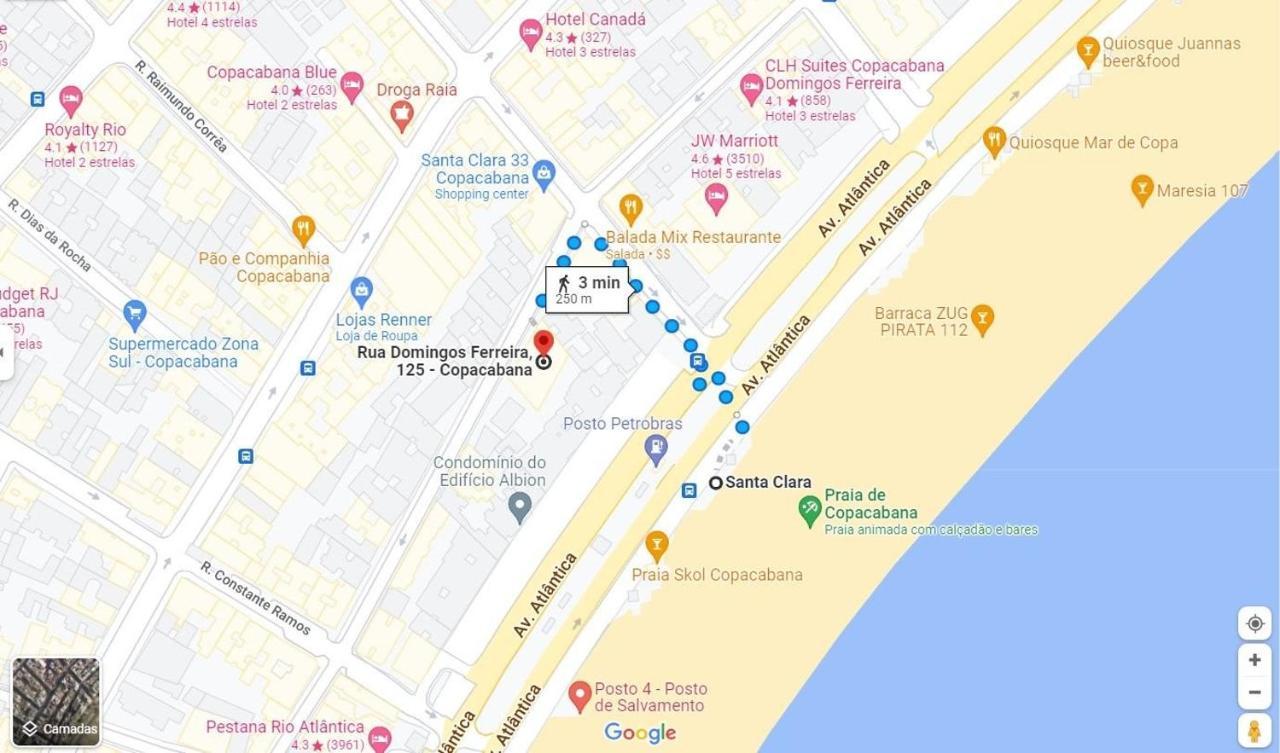 M30 - Flat A 3 Minutos Da Praia De Copacabana Rio de Janeiro Dış mekan fotoğraf